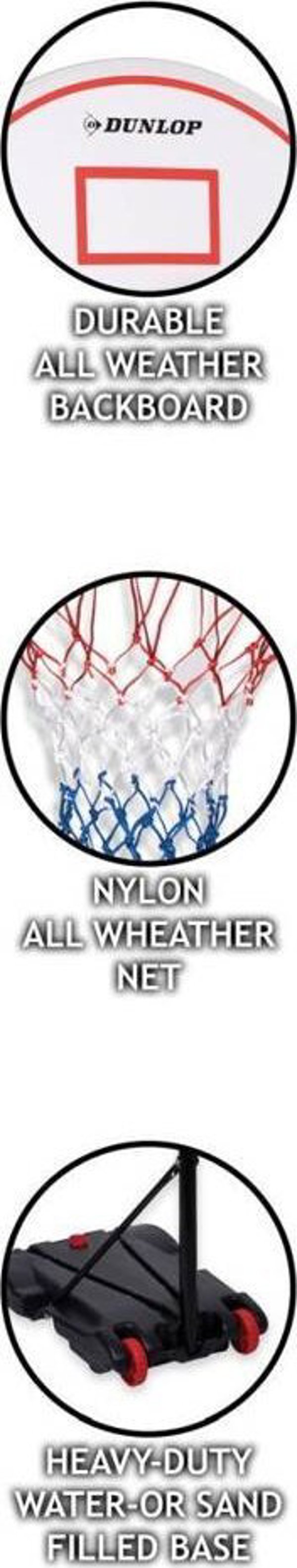 ΡΥΘΜΙΖΟΜΕΝΟ ΣΕΤ ΜΠΑΣΚΕΤ DUNLOP 1,65-2,05M