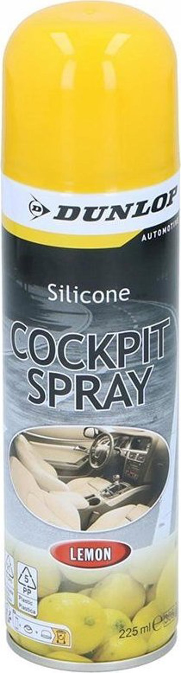 Dunlop Dunlop - Σπρέι καθαρισμού ταμπλό 225 ml (λεμόνι)