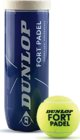 Μπάλα τένις Dunlop Padel Dunlop FORT PADEL 3 κατοικίδιων FIP εγκεκριμένο 13763543 45566304407