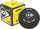 Dunlop Pro Μπάλα Σκουός, Κίτρινη Κουκκίδα, Επαγγελματική, Μαύρο Χρώμα, 12 Τεμάχια