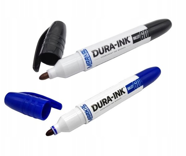Μαρκαδόροι Dura-Ink 60, μαύρο και μπλε