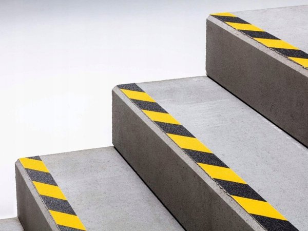 Durable DURABLE Αντιολισθητική ταινία DURALINE GRIP+ 50mm breit schw./gelb