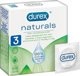 Durex DUREX_Naturals Λεπτά Προφυλακτικά Με Λιπαντικό Σχεδιασμένα Για Αυτήν 3 τεμάχια