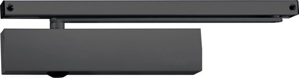 Κλείστρο πόρτας Geze TS5000 από 40 kg έως 100 kg για πόρτες (με συρόμενο βραχίονα) (πιστοποιητικό πυρασφάλειας). Γραφίτης RAL7016