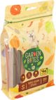Duvo+ Garden Bites Vegan Triple Sticks Small, Φυσικά Λιχουδιά για Σκύλους για την Υγιεινή των Δοντιών, 13cm, 150g