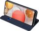 Θήκη Dux Ducis SAMSUNG GALAXY A42 5G με καπάκι Dux Ducis δερμάτινη Skin Leather μπλε
