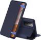 Dux Ducis Skin X Θήκη με Καπάκι για Samsung Galaxy A72 4G, Οικολογικό Δέρμα, με Θήκη για Κάρτες & Stand, Μπλε