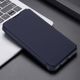 Dux Ducis Skin X Θήκη με Καπάκι για Samsung Galaxy A72 4G, Οικολογικό Δέρμα, με Θήκη για Κάρτες & Stand, Μπλε