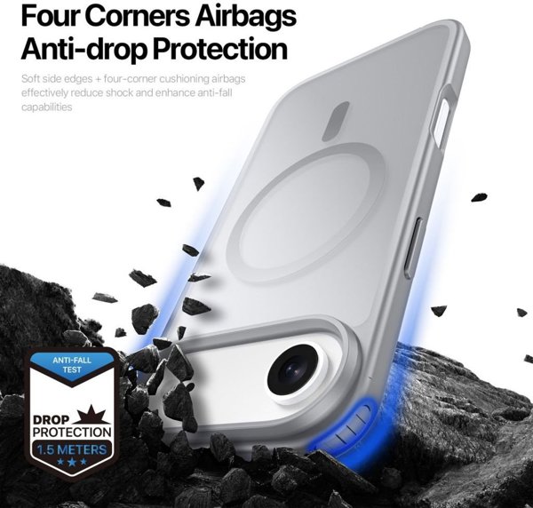 DUX DUCIS θήκη YIND για IPHONE 17 AIR γκρι