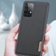 Dux Ducis Dux Ducis Fino θήκη καλυμμένη με νάιλον υλικό Samsung Galaxy A72 4G μαύρο