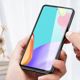 Dux Ducis Dux Ducis Fino θήκη καλυμμένη με νάιλον υλικό Samsung Galaxy A72 4G μαύρο