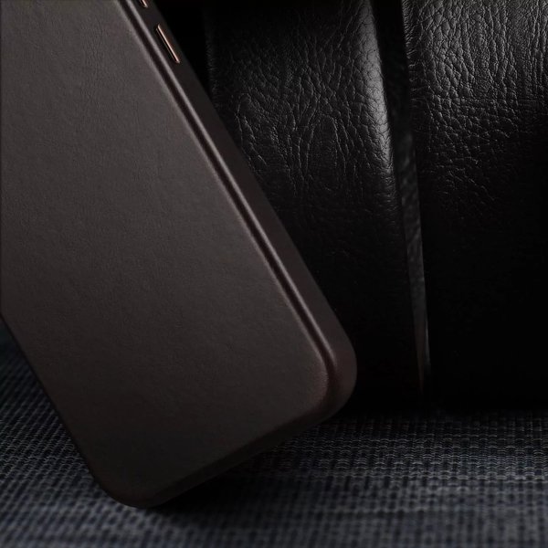 Θήκη Dux Ducis Naples MagSafe Apple iPhone 14 Plus σκούρο καφέ
