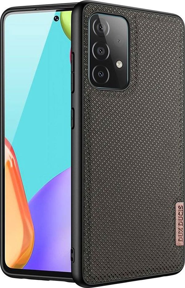Dux Ducis Dux Ducis Fino θήκη καλυμμένη με νάιλον υλικό Samsung Galaxy A72 4G πράσινο