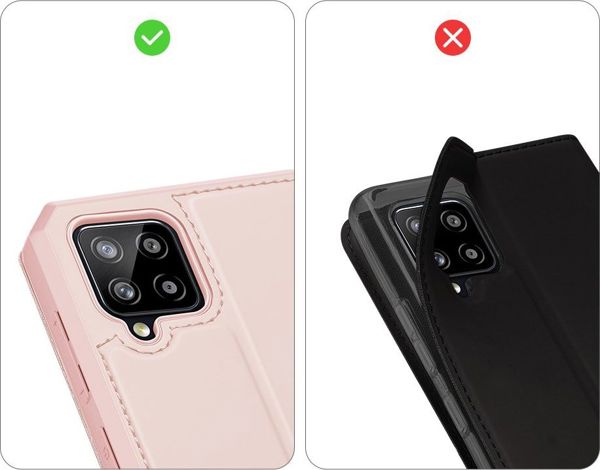 Dux Ducis DUX DUCIS Skin X θήκη με καπάκι Samsung Galaxy A42 5G ροζ