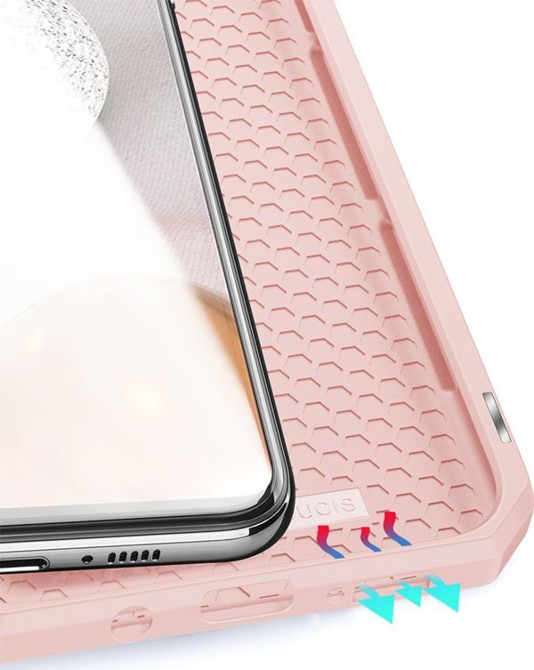 Dux Ducis DUX DUCIS Skin X θήκη με καπάκι Samsung Galaxy A42 5G ροζ