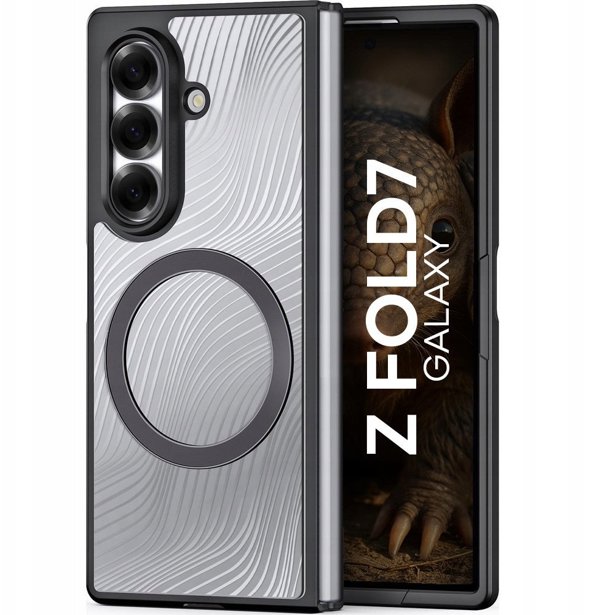 DUX DUCIS θήκη AIMO MAG συμβατή με MagSafe για SAMSUNG Fold7 μαύρο