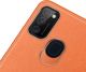 Dux Ducis Dux Ducis Yolo κομψή θήκη από οικολογικό δέρμα Samsung Galaxy M30s πορτοκαλί