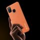Dux Ducis Dux Ducis Yolo κομψή θήκη από οικολογικό δέρμα Samsung Galaxy M30s πορτοκαλί