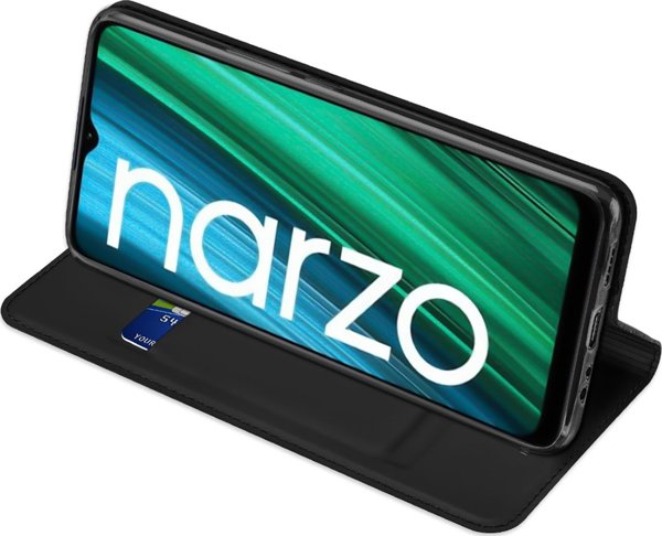 Dux Ducis Dux Ducis Skin Pro θήκη flip case Realme Narzo 50A μαύρο