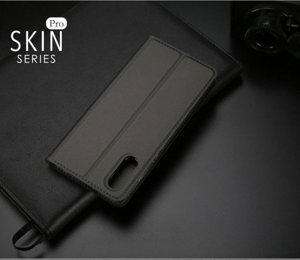 Dux Ducis Etui portfel Dux Ducis Skin Leather IPHONE 11 PRO MAX czarny uniwersalny