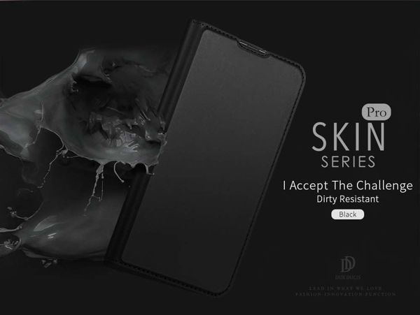 Dux Ducis Etui portfel Dux Ducis Skin Leather IPHONE 11 PRO MAX czarny uniwersalny