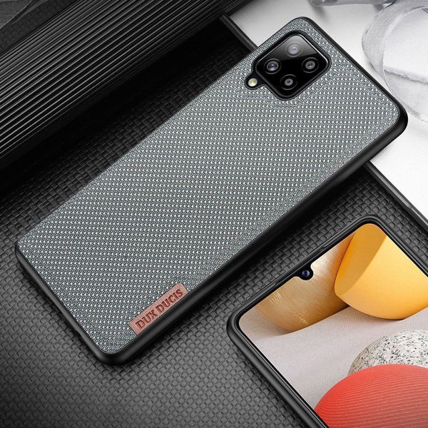 Dux Ducis Dux Ducis Fino θήκη καλυμμένη με νάιλον υλικό Samsung Galaxy A42 5G μπλε