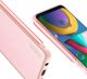 Dux Ducis Dux Ducis Yolo κομψή θήκη από οικολογικό δέρμα Samsung Galaxy M30s ροζ