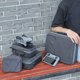 Μεγάλη Βαλίτσα Κάλυμμα Θήκη Etui Μέγεθος L Για Drone Dji Air 3s / 3 + Ελεγκτής Μπαταρίες / B660