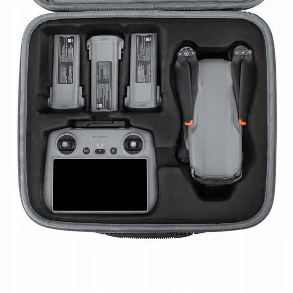 Μεγάλη Βαλίτσα Κάλυμμα Θήκη Etui Μέγεθος L Για Drone Dji Air 3s / 3 + Ελεγκτής Μπαταρίες / B660