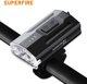 Φακός ποδηλάτου BL22, 450lm, 3W, επαναφορτιζόμενος USB, 1800mAh, IP54