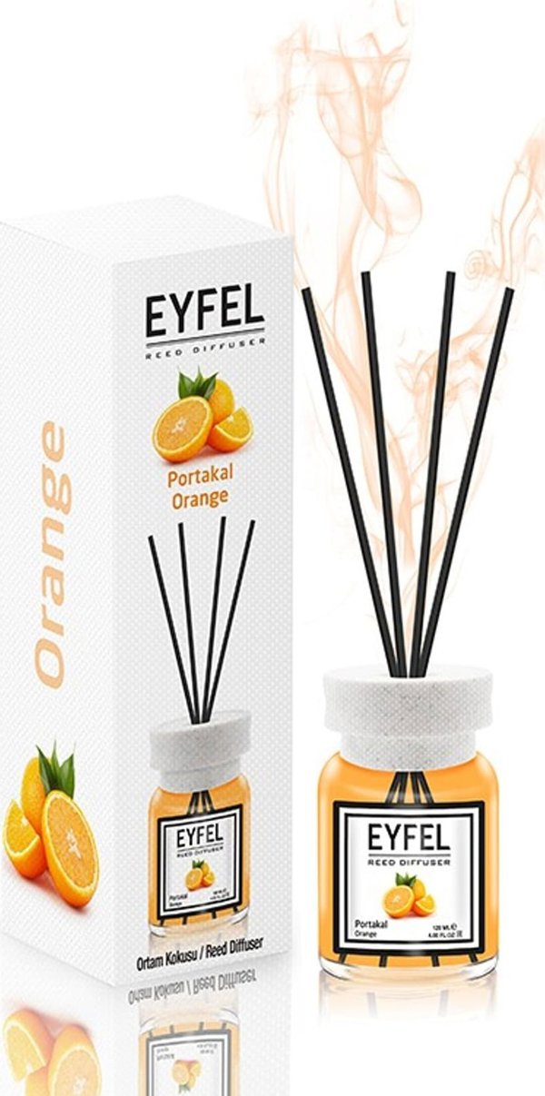 Διαχυτής αρώματος ATMOSPHERA EYFEL Διαχυτής αρώματος με ραβδιά - Πορτοκάλι 120 ml