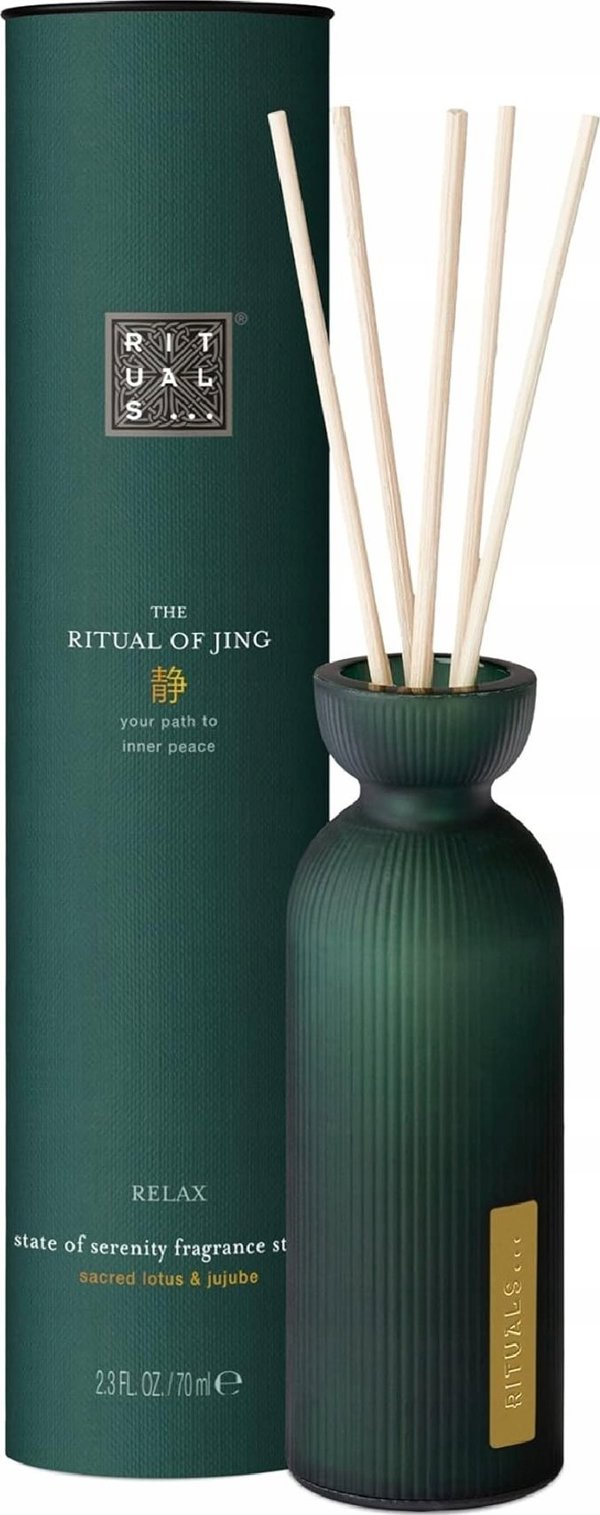 Dyfuzor zapachowy Rituals Rituals The Ritual Of Jing Mini Fragrance Sticks mažos kvapiosios lazdelės, 70 ml