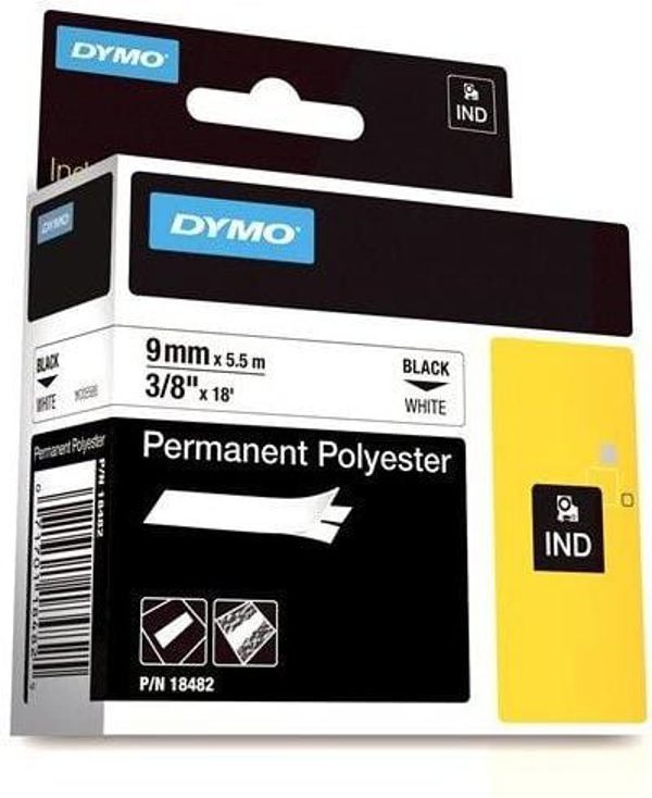 Dymo ΕΤΙΚΕΤΑ RHINO λευκή 18482 (S0718240)