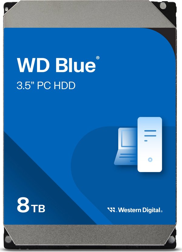 Δίσκος WD Blue 8TB 3,5" SATA III (WD80EAAZ) 13216580 718037898346
