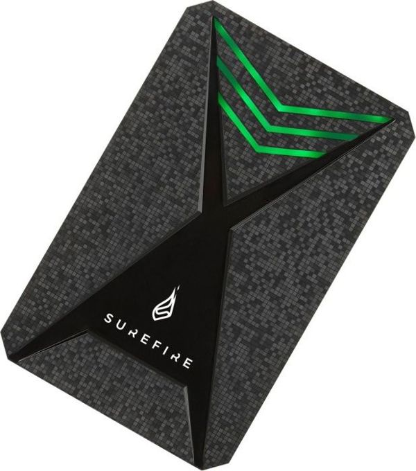 Εξωτερικός σκληρός δίσκος HDD Surefire Gaming Bunker 2TB Μαύρο (53682)