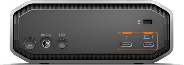 Εξωτερικός σκληρός δίσκος SanDisk SanDisk Professional G-DRIVE PROJECT - Σκληρός δίσκος - Enterprise - 22 TB - εξωτερικός (Σταθερός) - USB 3.2 Gen 2 / Thunderbolt 3 (Σύνδεσμος USB-C) - 7200 rpm - Γκρι
