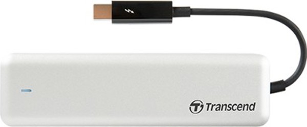 Εξωτερικός SSD δίσκος Transcend JetDrive 825 240GB Ασημί (TS240GJDM825)