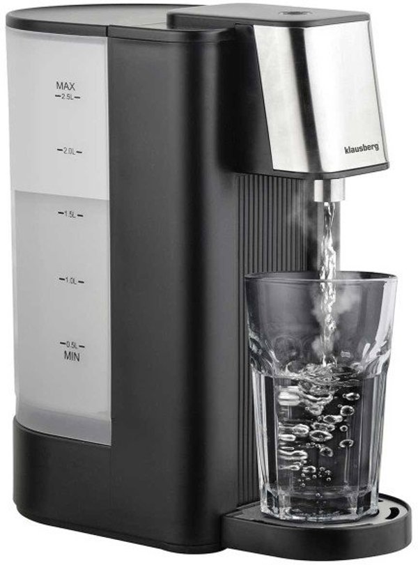 Klausberg Θερμός Διανομέας Ζεστού Νερού 2.5L KB-7877 - Ανοξείδωτη Αντλία Σερβιρίσματος