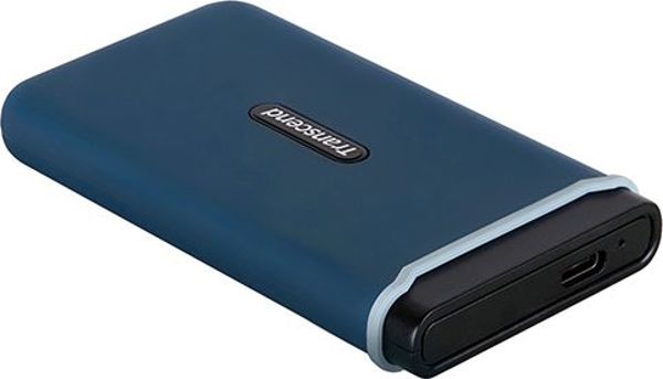 Εξωτερικός δίσκος SSD Transcend ESD370C 500GB Μπλε (TS500GESD370C)