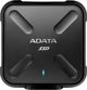 Εξωτερικός δίσκος SSD ADATA SSD SD700 256 GB Μαύρος (ASD700-256GU3-CBK)