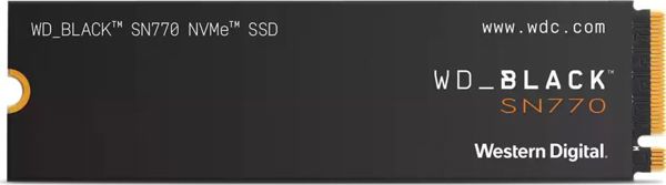 SSD WD Black SN770 500GB M.2 2280 PCI-E x4 Gen4 NVMe (WDS500G3X0E)