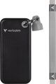 Verbatim Pocket Εξωτερικός SSD Δίσκος 2TB, USB-C, 1000 MB/s, Μαύρο-Γκρι (32194)
