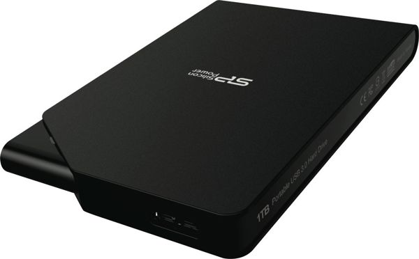 Εξωτερικός σκληρός δίσκος HDD Silicon Power Stream S03 2TB Μαύρος (SP020TBPHDS03S3K)