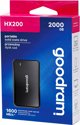 Εξωτερικός δίσκος SSD GoodRam HX200 2TB Μαύρος (SSDPR-HX200-2K0)