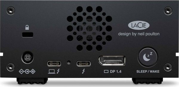 LaCie 1big Dock 10TB Εξωτερικός Σκληρός Δίσκος HDD, Μαύρος (STHS10000800)