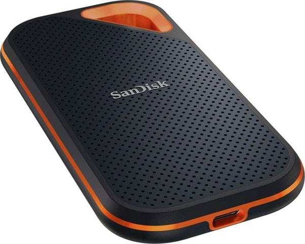 Εξωτερικός δίσκος SSD SanDisk Extreme PRO Portable V2 1TB Μαύρο-πορτοκαλί (SDSSDE81-1T00-G25)