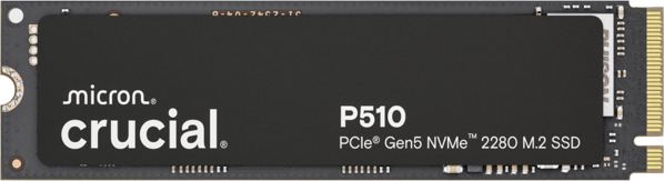 Crucial P510 - SSD - 2 TB - intern - M.2 2280 - PCI Express 5.0 x4 (NVMe)