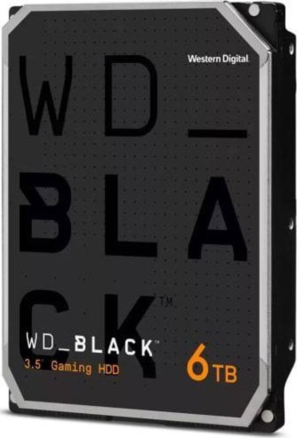 Σκληρός Δίσκος WD WD Black WD6004FZBX - Festplatte - 6 TB - Gaming - εσωτερικός - 3.5" (8.9 cm) - SATA 6Gb/s - 7200 rpm - Μνήμη Cache: 256 MB
