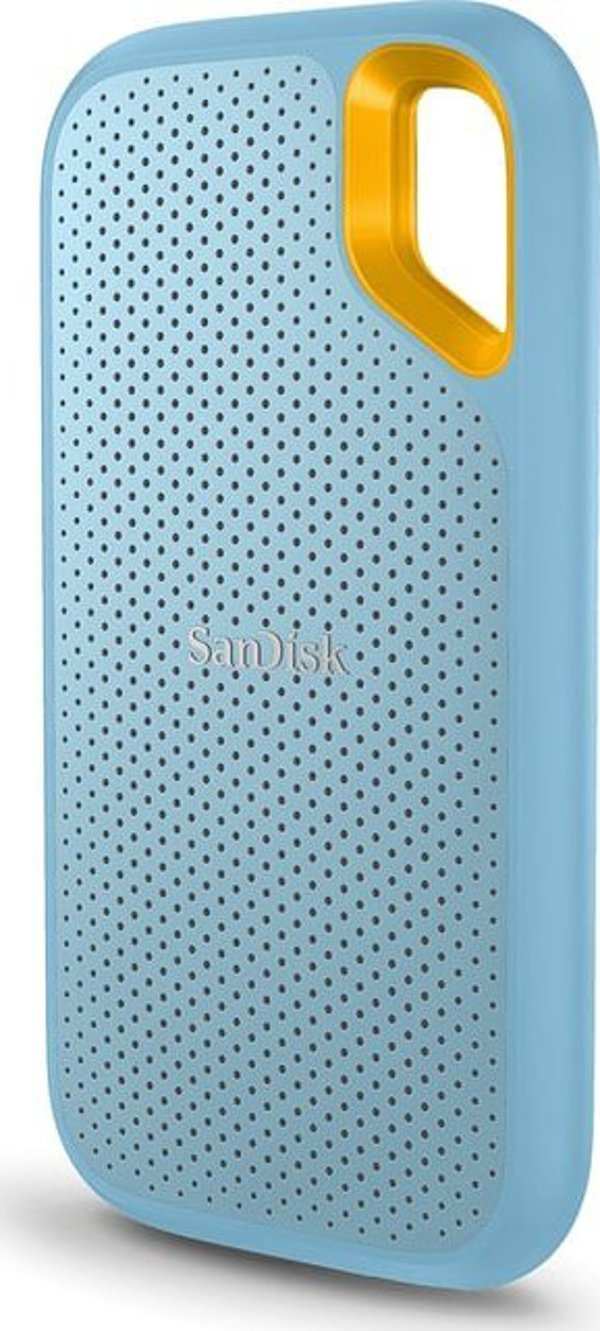 Εξωτερικός δίσκος SSD SanDisk Extreme Portable V2 1TB Μπλε-Κίτρινο (SDSSDE61-1T00-G25B)