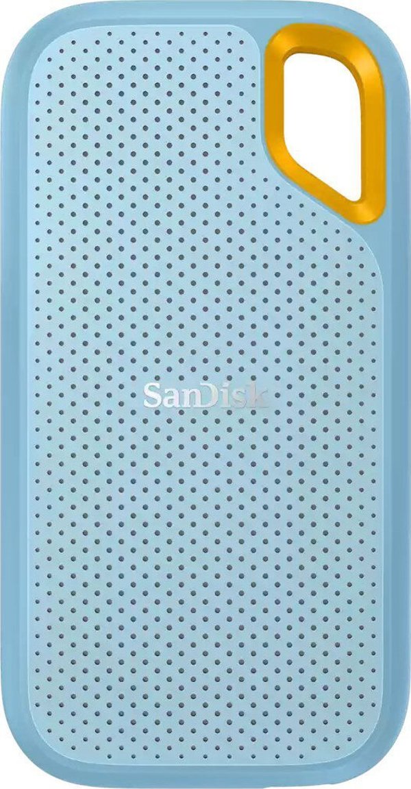 Εξωτερικός δίσκος SSD SanDisk Extreme Portable V2 1TB Μπλε-Κίτρινο (SDSSDE61-1T00-G25B)